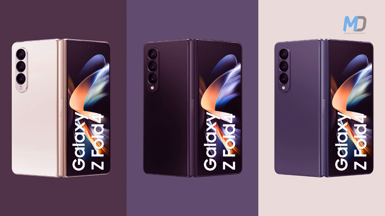 The beige Galaxy Z Fold4 actually looks nice as seen in leaked renders
