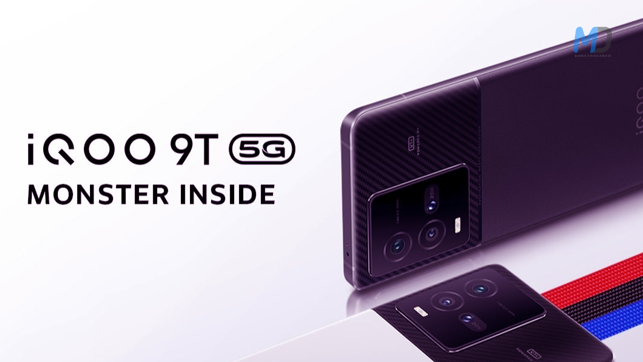 iQOO 9T new model appears in official teaser with black color