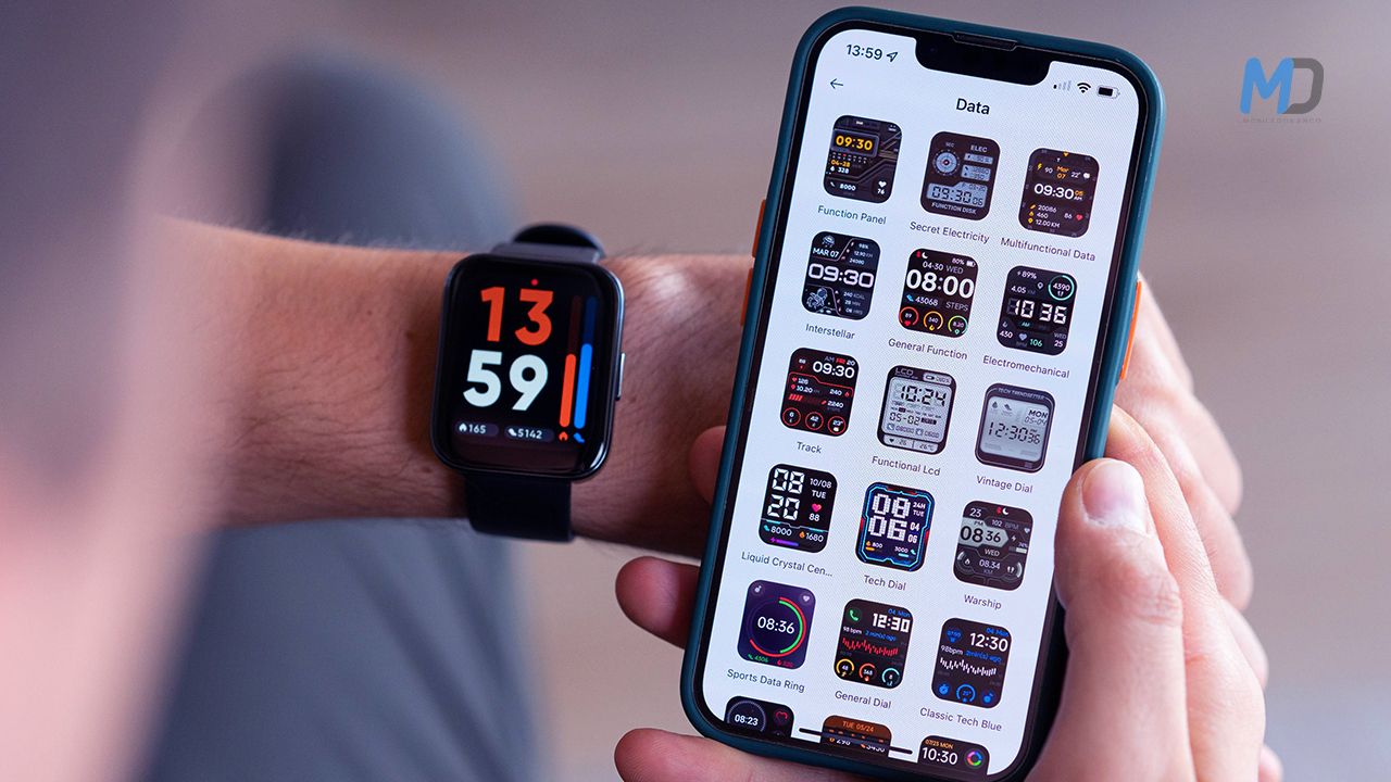 Realme Watch 3 app interface