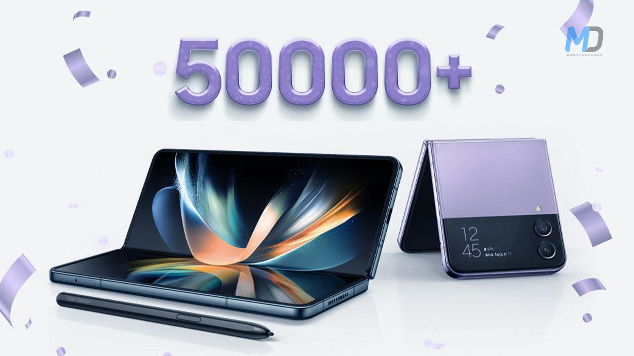 Samsung India celebrates 50,000 pre-bookings for Z Fold4 and Z F