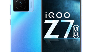 Vivo iQOO Z7 Norway Blue