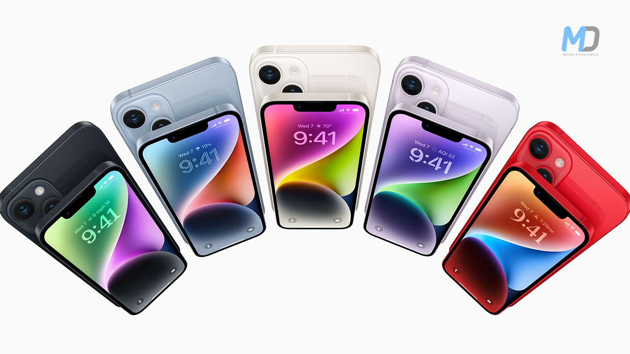 Apple iPhone 14 series 3D models finally got in all colors image