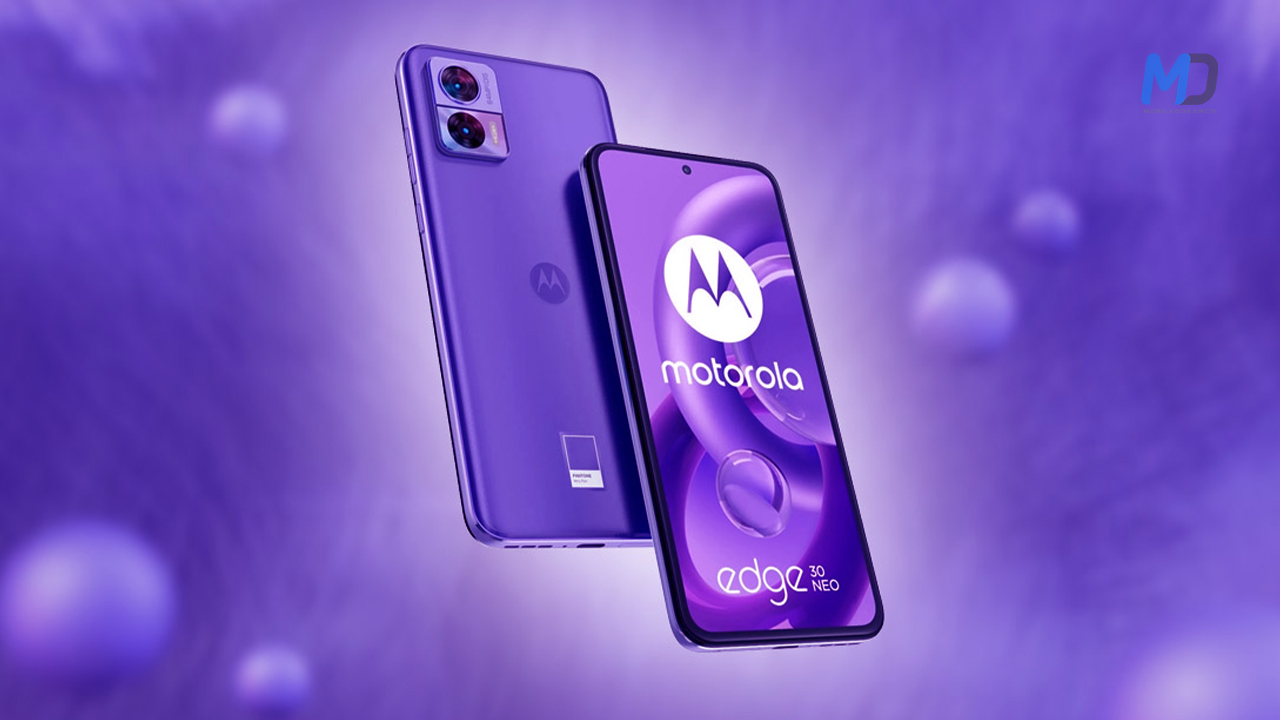 Moto Edge 30 Neo render just confirms the name, Very Peri color