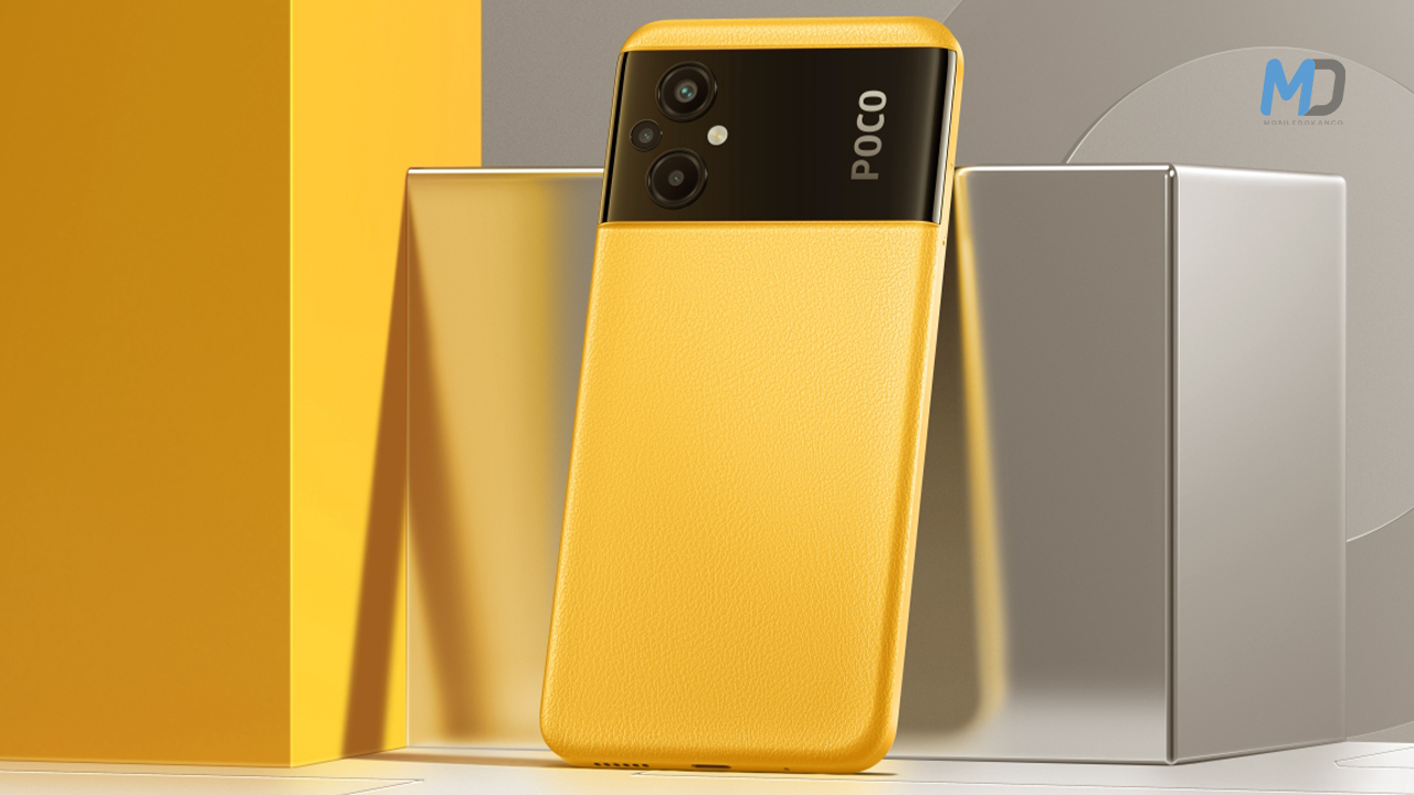 Poco M5 yellow