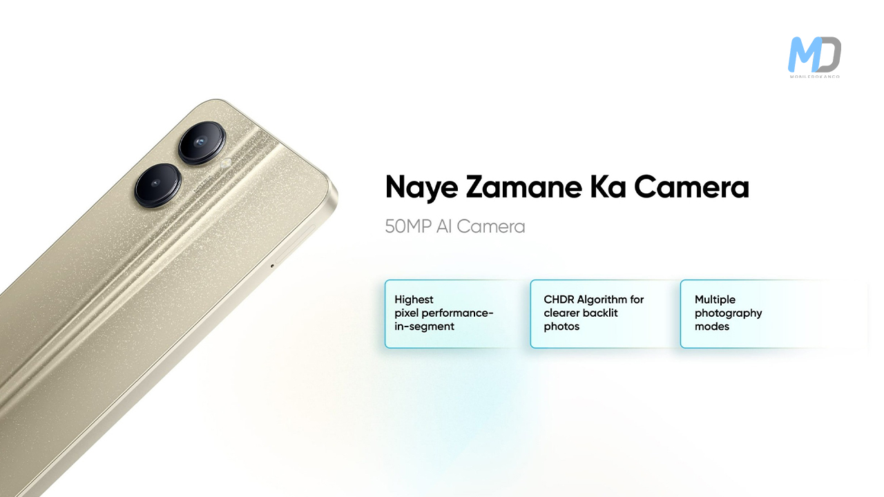 Realme C33 comes with a new design and Specifications