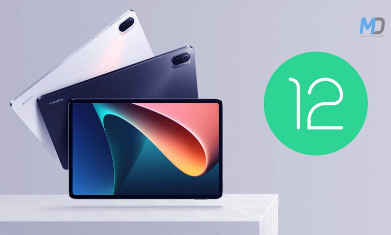 Xiaomi Pad 5 is coming with Android 12 and MIUI 13.1 update glob