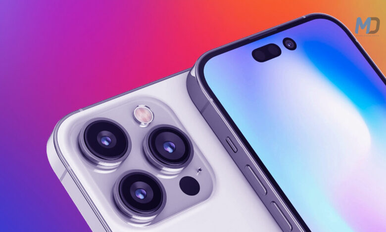 iPhone 14 clip shows how the new dual notch will work leaked liv