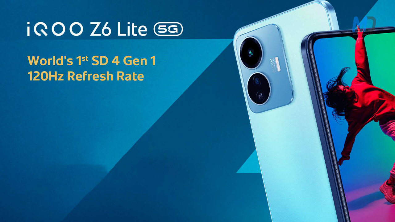 iQOO Z6 Lite releasing with Snapdragon 4 Gen 1