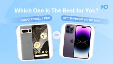 Google Pixel 7 Pro vs. Apple iPhone 14 Pro Max