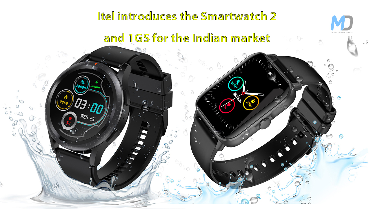 Itel introduces the Smartwatch 2 and 1GS for the Indian market