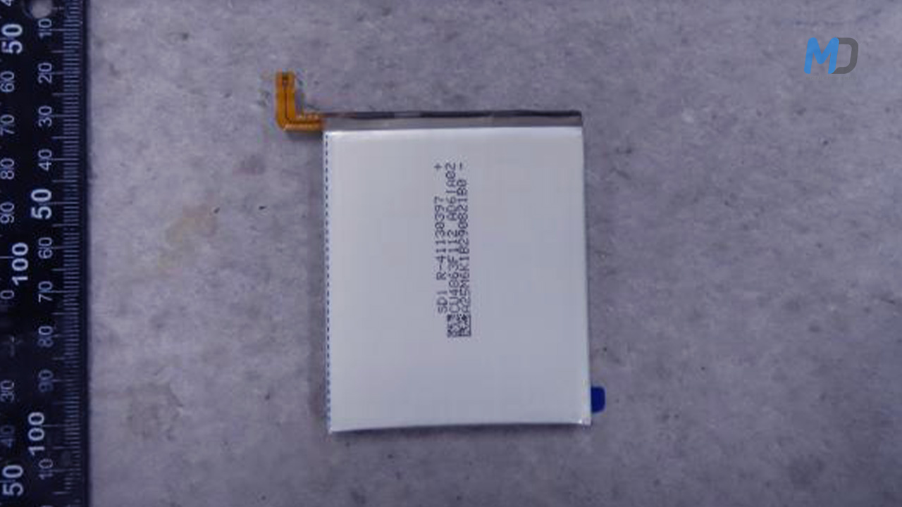 Samsung Galaxy S23 Ultra’s 5,000 mAh battery pictured