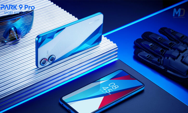 Tecno leaked Spark 9 Pro Sport Edition, designed by BMW's Desig