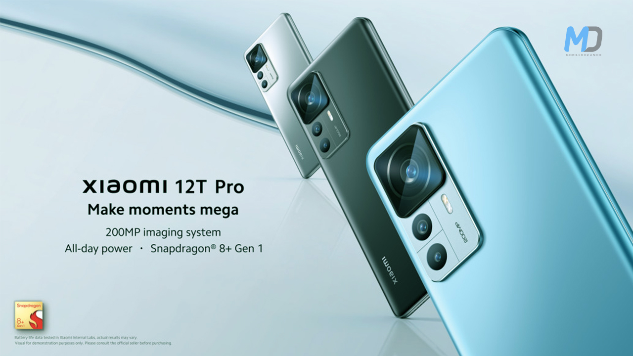 Xiaomi 12T Pro 200MP camera