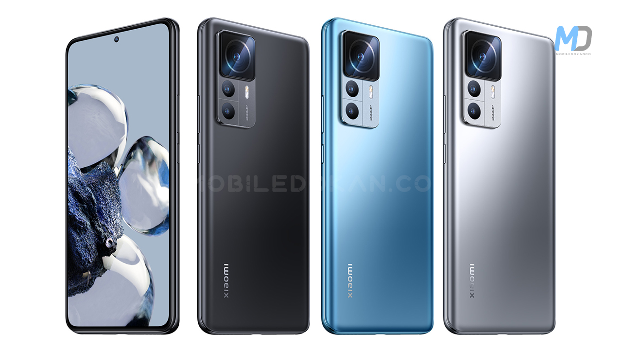 Xiaomi 12T Pro releases with 200MP cam and SD 8+ Gen 1, 12T gets a