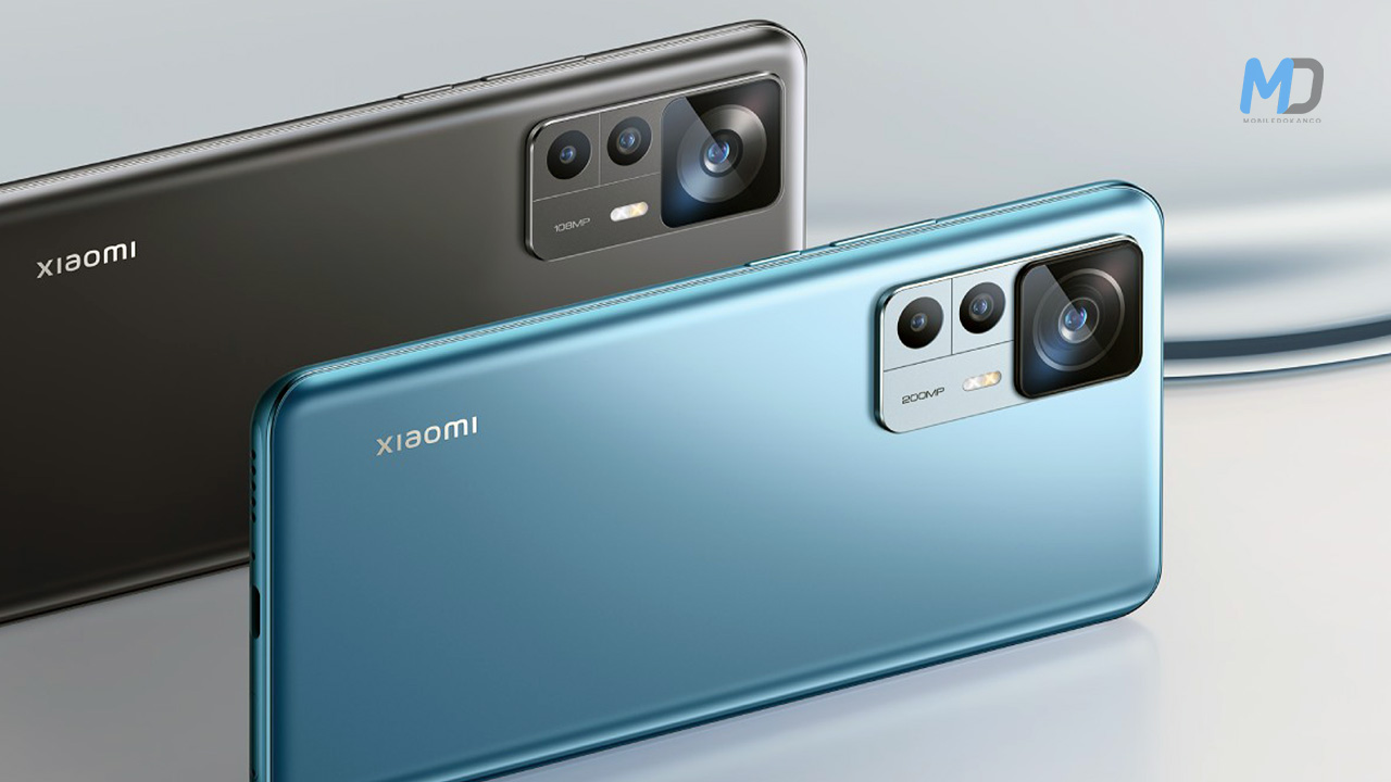 Xiaomi 12T Pro releases with 200MP cam and SD 8+ Gen 1, 12T gets