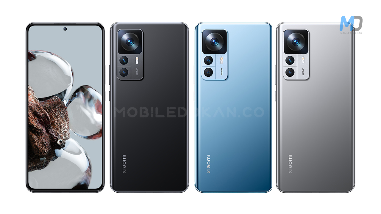 Xiaomi 12T color variants