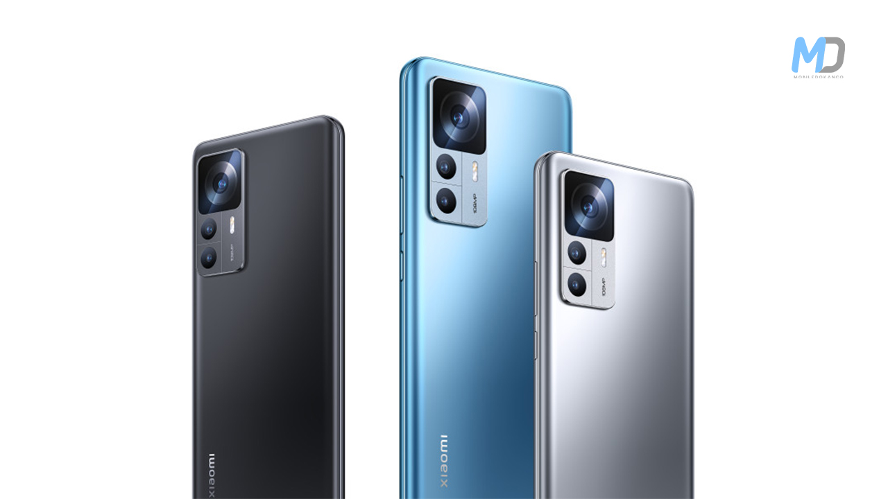 Xiaomi 12T colors