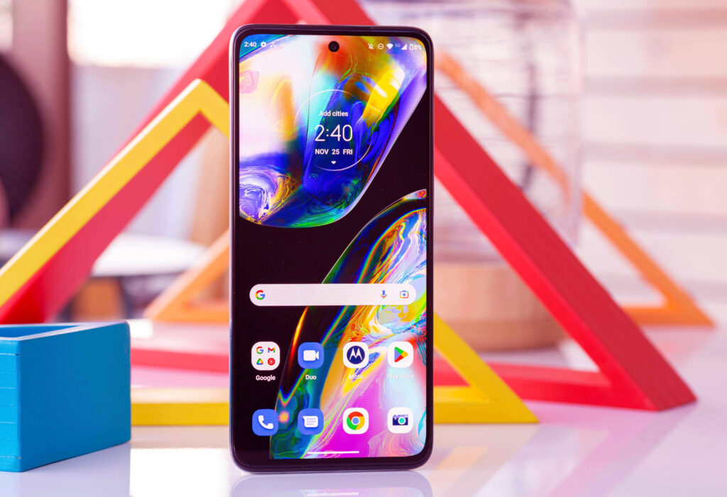 Motorola Moto G82 display image