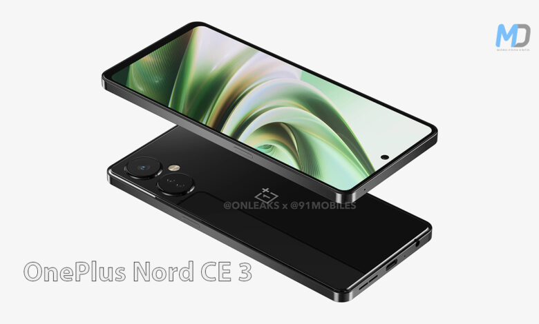 OnePlus Nord CE 3 renders emerge Specifications leak