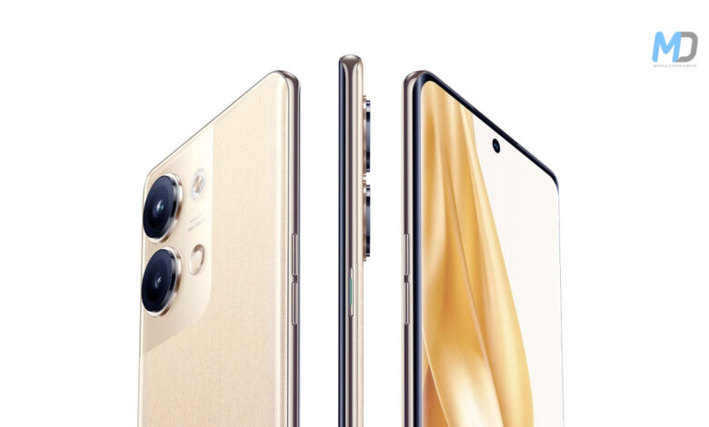 Oppo Reno9 series renders leak online with hot specs
