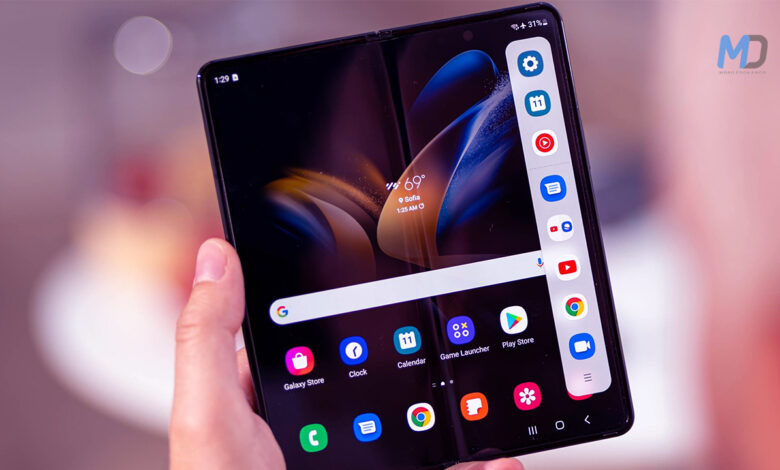 Samsung's future foldable smartphones come with an S Pen slot