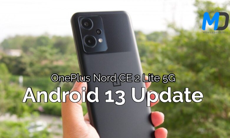OnePlus Nord CE 2 Lite 5G just announced to get Android 13 update