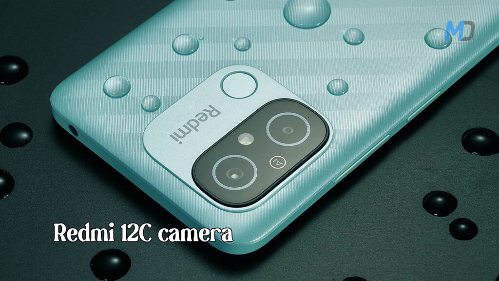 Redmi 12C 50MP main camera