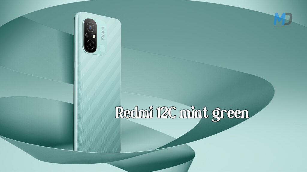 Redmi 12C mint green poster image