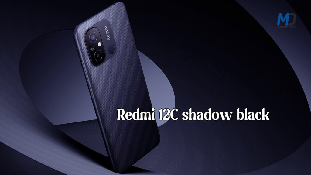 Redmi 12C shadow black poster image