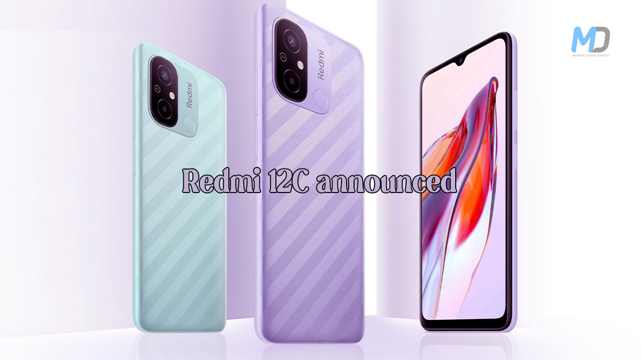 Redmi 12C was announced with a 50MP main camera and Helio G85 So
