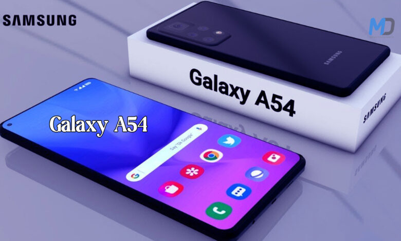 Samsung Galaxy A54 renders leak the colors of new smartphone