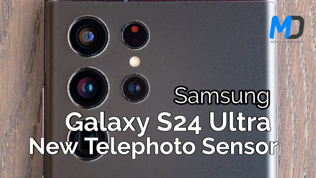 Samsung Galaxy S24 Ultra will feature a new telephoto sensor image