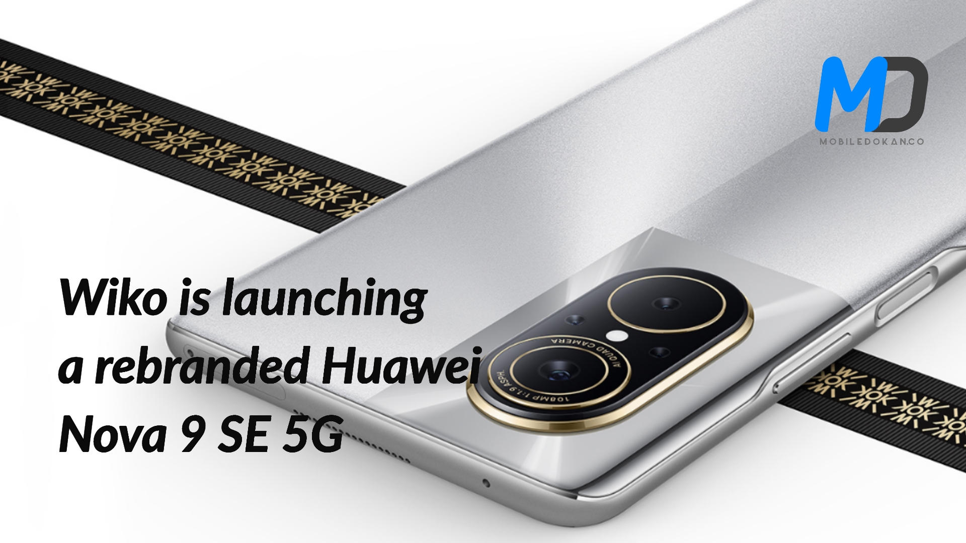 Wiko is launching a rebranded Huawei nova 9 SE 5G on December 27