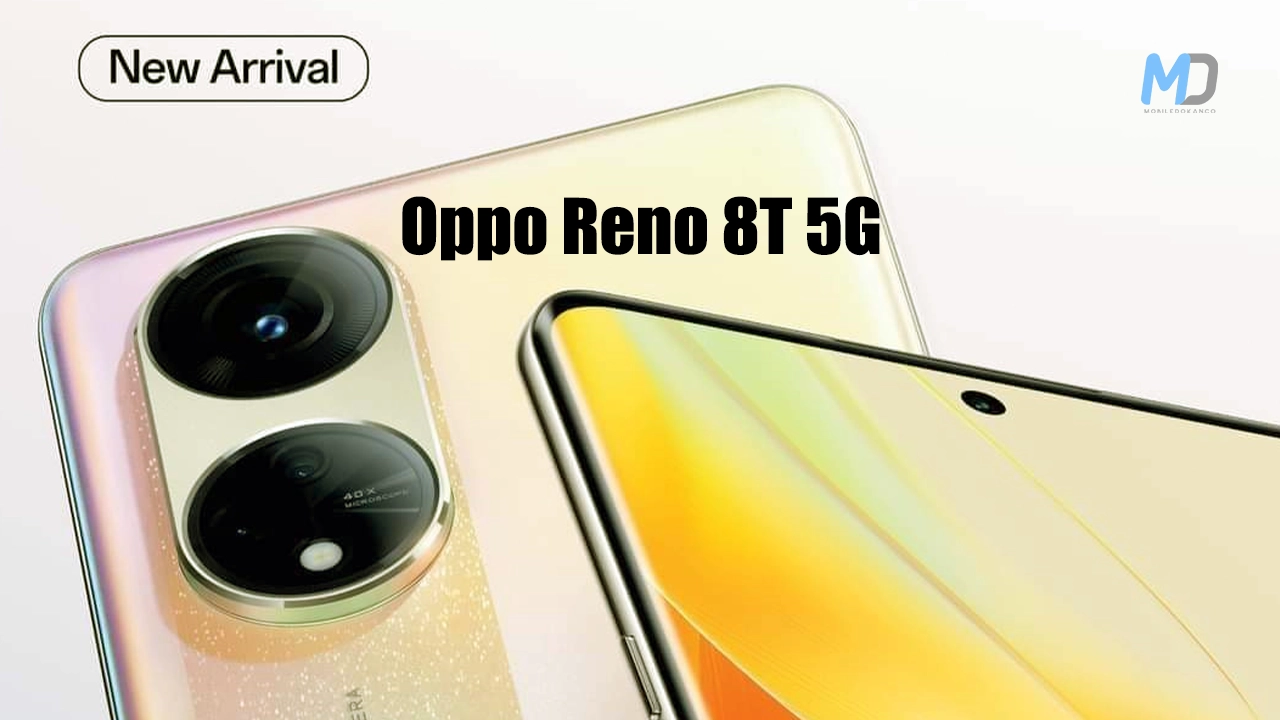Oppo Reno 8T 5G will launch on February 3