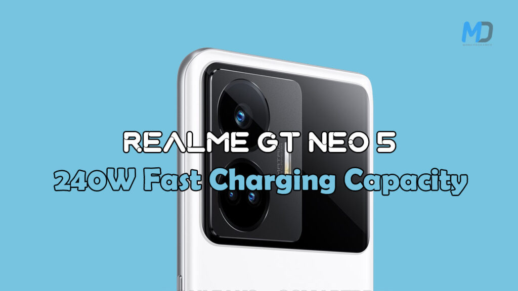 Realme GT Neo 5 comes with 240W Fast Charging