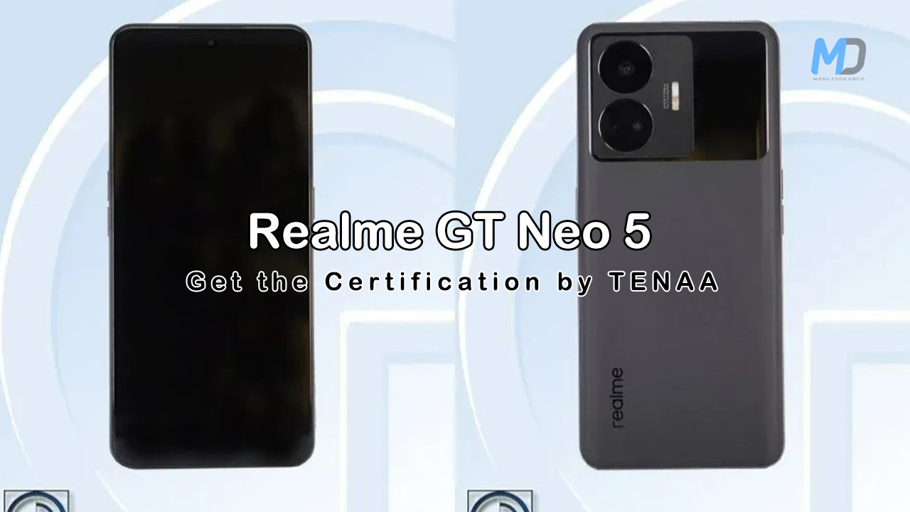Realme GT Neo 5 got the certification by TENAA, Full Specifications Revealed