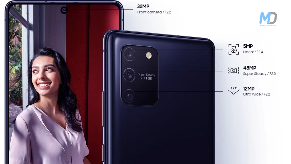 Samsung Galaxy S10 Lite camera specs