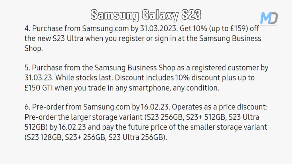 Samsung Galaxy S23 pre-order