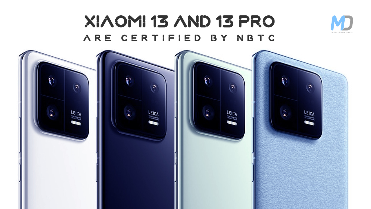 Xiaomi 13 and 13 Pro are certified by NBTC and BIS