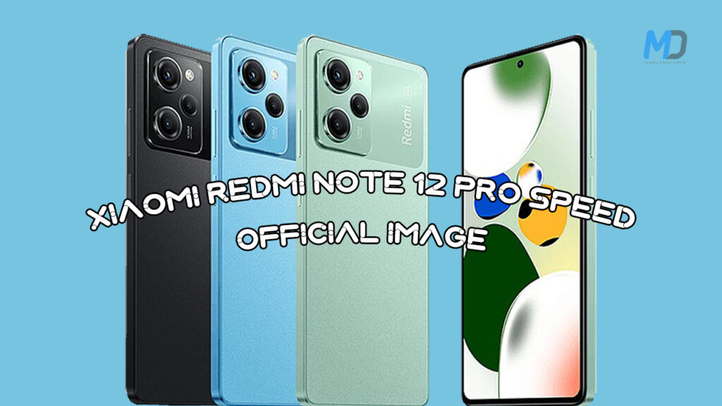 Xiaomi Redmi Note 12 Pro Speed Official Image