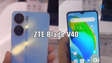 ZTE Blade V40 discloses the key specifications and design