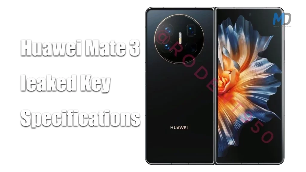Huawei Mate X3 Specifications, Design, Chipset