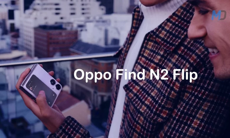 Oppo Find N2 Flip always on to the go, speedy reply