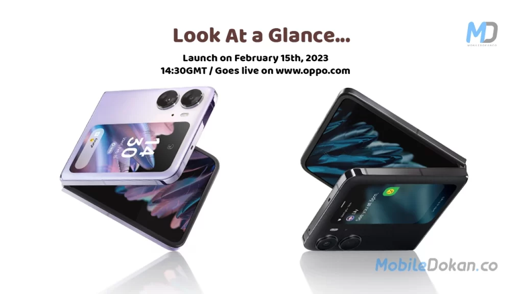 Oppo Find N2 Flip will launch globally on February 15