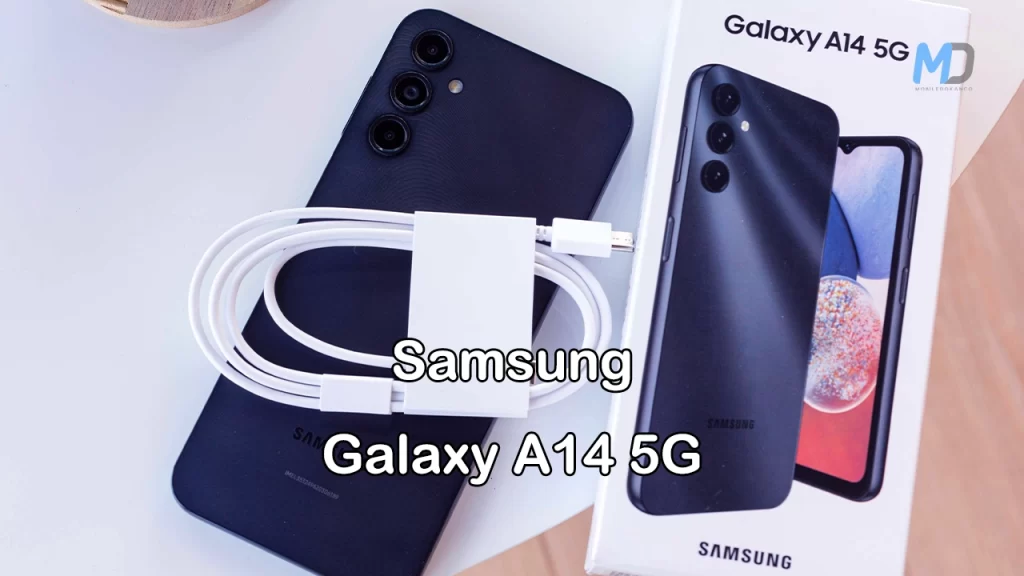 Samsung Galaxy A14 5G unboxing image