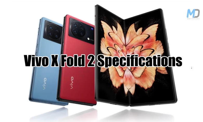 Vivo X Fold 2 Specifications Leaked