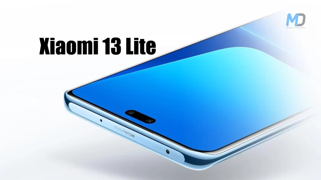 Xiaomi 13 Lite launches with Snapdragon 7 Gen 1