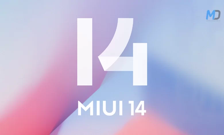 Xiaomi shares a list of smartphones asap to receive MIUI 14 Update