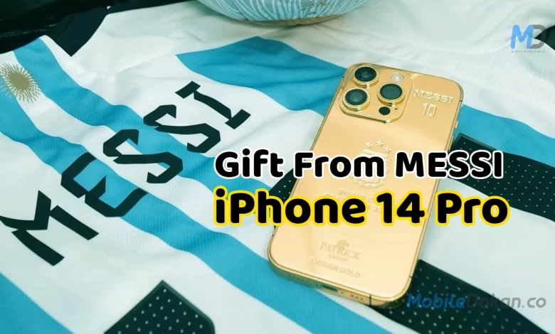 Lionel Messi gives 35 gold iPhone 14 Pro