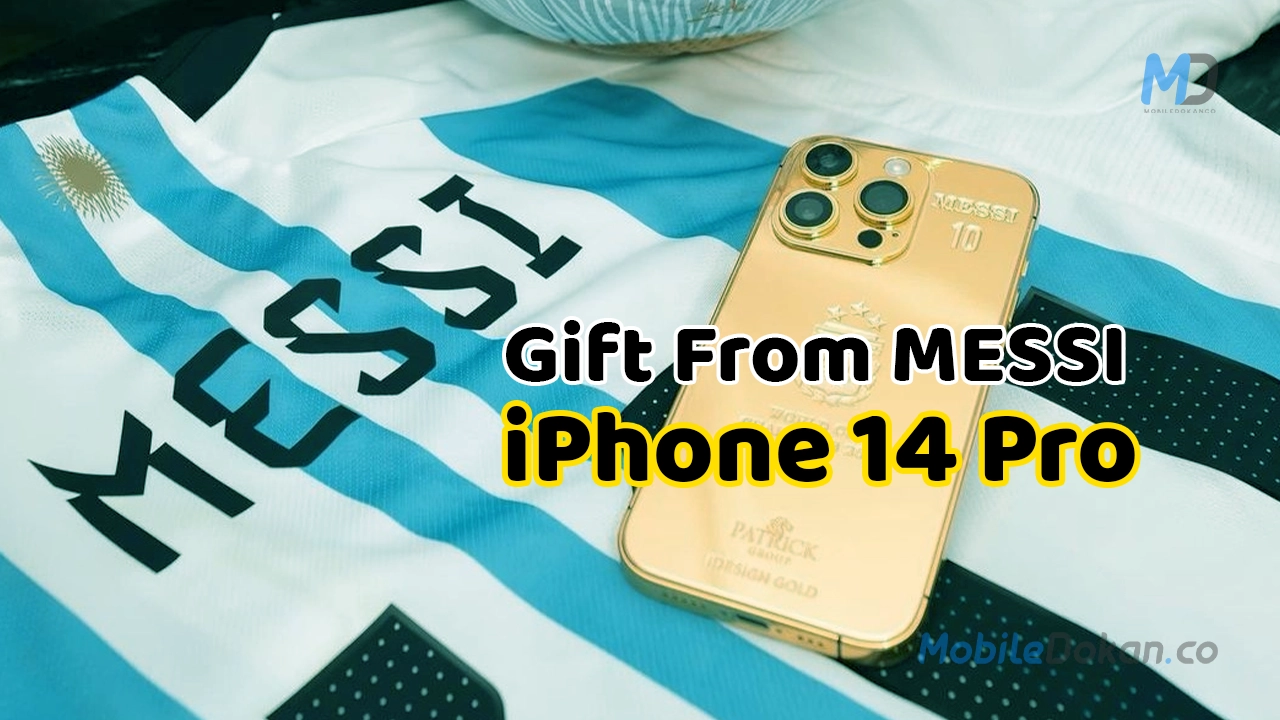 Lionel Messi gives 35 gold iPhone 14 Pro